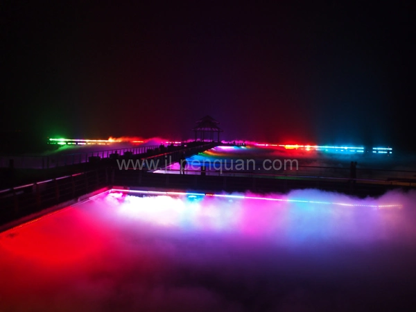 Hundreds of High Spray 170m Length Large Music Floating Lake Fountain
