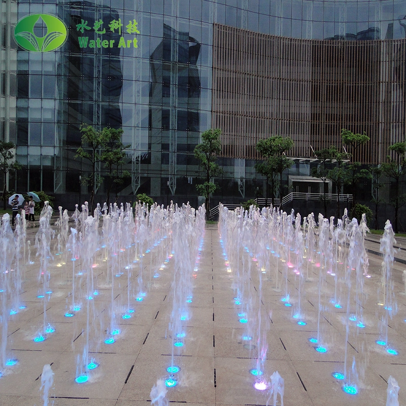 Free Design Interactive Water Fountain Dry Fountain Square Water Fountain