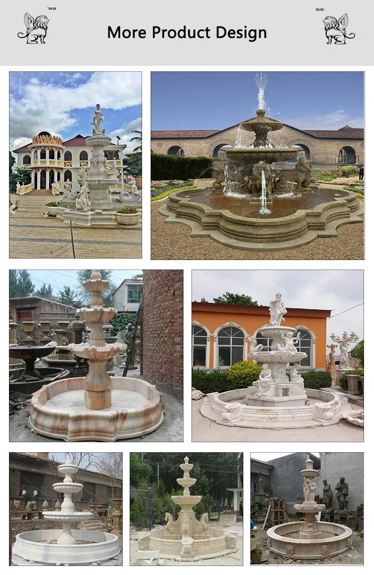 Outdoor Decorative Feng Shui Home Rolling Ball Fountain Marble Floating Ball Water Fountain