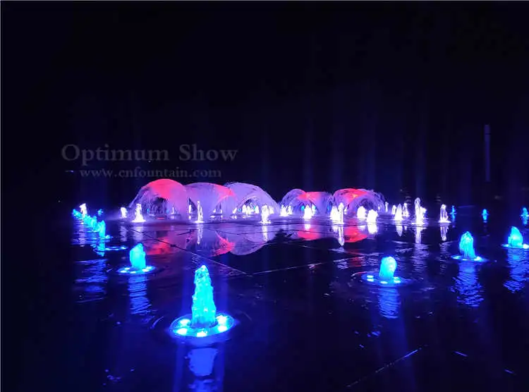 Interactive Water Fountain Manufacturer China Garden Musical Dancing Floor Dry Fountain