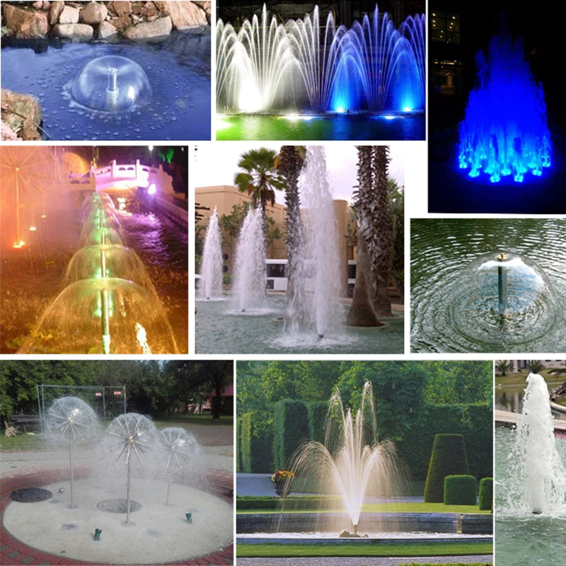 Stainless Steel Material Mushroom Water Fountains Jet Nozzle