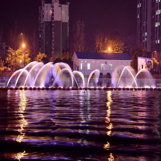 Automatic Lifting Fountain Floating Fountain Special Effects Shimmering Fountain Design Fountain Equipment