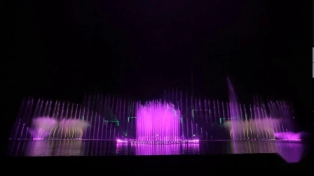 Outdoor LED Interactive Lamp Music Pool Fountain