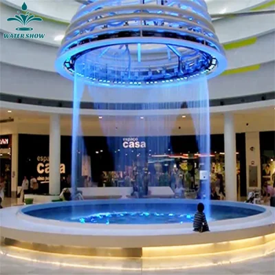 New Design Shopping Mall Beautiful Show Digital Water Curtain
