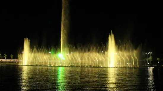 Large Music Dance Floating Lake Fountain