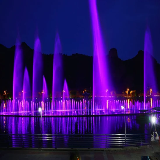 Music Fountain Large Scale Water Dance Show Design