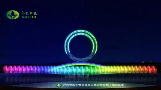 Ishim River Big O Show Floating Dancing Fountain with Laser Water Screen Projection